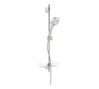 HANSA Hansa HANSABASICJET Set de barrettes de douche Style 764 mm, 3 jets, montage mural, chrome Quantité:1