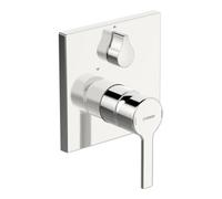 HANSA Hansa HANSABLUEBOX RONDA Mitigeur monocommande baignoire encastré, rosace carrée, chrome Quantité:1