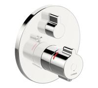 HANSA Hansa HANSACLINICA Kit de montage prêt UP-Thermostat, rosace ronde, chrome Quantité:1