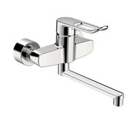 Hansa Hansaclinca Mitigeur de lavabo, saillie 277 mm, levier à arceau, chromé, 01536286 - 01536286