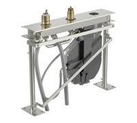 HANSA Hansa HANSACOMPACT Corps de base Robinet 3 trous bord carrelage, chrome Quantité:1