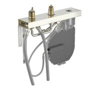 HANSA Hansa HANSACOMPACT Corps de base Robinet 3 trous bord carrelage, chrome Quantité:1