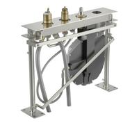 HANSA Hansa HANSACOMPACT Corps de base Robinet 4 trous bord de carrelage, chrome Quantité:1