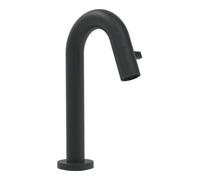 HANSA Hansa HANSANOVA Style robinet d'arrêt sur pied sans garniture, sortie 94 mm, noir mat Quantité:1