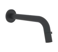 Hansa lavabo mural 5096810133 saillie 186 mm, peut être raccourci, noir mat