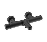 HANSA Hansa HANSAPRISMA Mitigeur de douche avec thermostat, montage mural, noir mat Quantité:1