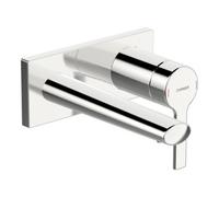 HANSA Hansa HANSARONDA Ensemble de montage prêt mitigeur lavabo encastré, sortie 186 mm, chrome Quantité:1