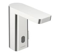 HANSA Hansa HANSASTELA E Robinet lavabo infrarouge + alimentation pile, bec 105 mm, chrome Quantité:1