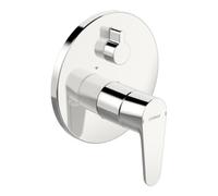 HANSA Hansa HANSAVANTIS Kit de montage prêt mitigeur baignoire encastré, levier, chrome Quantité:1