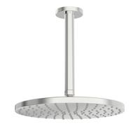 HANSA HANSAVIVA Douche de tête, ronde, diamètre 250mm, 1 jet, montage au plafond, 44270200, Couleur: chrome