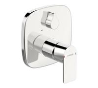 Hansa Hansastela 87849173 chromé , mitigeur bain et douche, interrupteur rotatif, indépendant de la pression