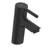 HANSA Hansa Mitigeur lavabo monocommande HANSAVANTIS avec vidage, bec 109 mm, levier à broche, mat-noir Quantité:1