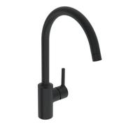 HANSA Hansa Mitigeur monocommande de cuisine HANSAVANTIS commande latérale, ND, bec 247 mm, noir mat Quantité:1