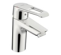 HANSA Hansa Mitigeur monocommande de lavabo HANSAPOLO c, bec 110 mm, poignée à levier, sans chaîne Quantité:1