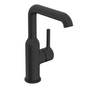 HANSA Hansa Mitigeur monocommande de lavabo HANSAVANTIS Style levier à broche, sans vidage, bec 147 mm, noir mat Quantité:1