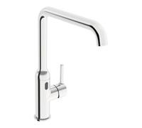 Robinet de cuisine hybride style HANSAVANTIS 54212209 chromé compatible Bluetooth, projection 255 mm, Hansa