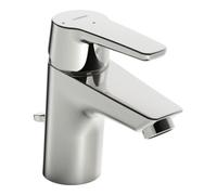 Hansa HANSAPOLO mitigeur lavabo 5140229300676 Version économie d'énergie, avec garniture de vidage , saillie 103 mm, chromé