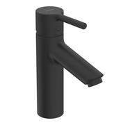 HANSA Hansa Mitigeur monocommande lavabo HANSAVANTIS XL coudé, bec 114 mm, levier à broche, mat-noir Quantité:1