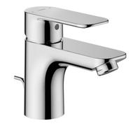 HANSA Hansa Mitigeur monocommande pour lavabo HANSABASIC avec flexibles D, L 101 mm, chromé Quantité:1
