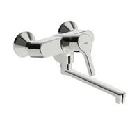 HANSA Hansa Mitigeur mural pour évier HANSAPALENO pivotant, portée 284 mm, chrome Quantité:1