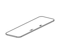 Hansa plaque de recouvrement blanc 59914598 59914598