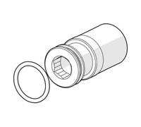 HANSA Hansa Raccord fileté G1/2 SW 10 complet Quantité:1