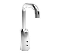 HANSA Hansa Robinet de lavabo infrarouge HANSAELECTRA Batt, sans garniture, bec 120 mm, chrome Quantité:1