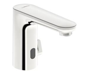 HANSA Hansa Robinet de lavabo infrarouge HANSAELECTRA digi. Secteur, sans garniture, bec 123 mm, ND, chromé Quantité:1