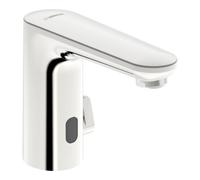 HANSA Hansa Robinet de lavabo infrarouge HANSAELECTRA Secteur, sans garniture, bec 123 mm, ND, chromé Quantité:1