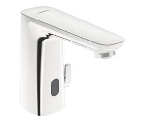 HANSA Hansa Robinet lavabo infrarouge HANSAELECTRA DIGITAL chrome, batterie, portée 117 mm Quantité:1