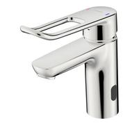 HANSA Hansa Robinet mitigeur lavabo HANSACLINICA Hyb. dig. Service, Batt, levier, H 115 mm, chromé Quantité:1