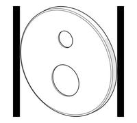 Hansa rosace baignoire douche d: 170 mm 59914308 59914308