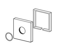 Hansa rosette 59913326 7,5 x 7,5 cm, complet, pièce de rechange