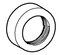 HANSA Hansa Rosette chromé Quantité:1