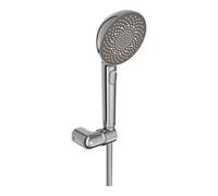HANSA Hansa Set de douchette HANSAAURELIA Montage mural, d 110 mm, 3 jets, acier chromé Quantité:1