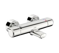 HANSA Hansa Thermostat de baignoire HANSACARE AP, raccord S, sortie 168 mm, chrome Quantité:1