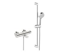 HANSA Hansa Thermostat de douche HANSABASIC AP, 3 voies, inverseur avec arrêt, chrome Quantité:1
