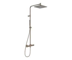 HANSA Hansa Thermostat de douche pluie HANSAAURELIA à encastrer, 1 jet, angle, bronze brossé Quantité:1