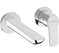 Hansa HANSABASIC Mitigeur de lavabo, saillie 185 mm, chromé, 55602103