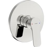 HANSA HANSABASIC Set de finition pour mitigeur de douche, rosace ronde, chrome, 80569003