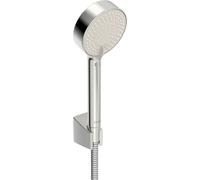Hansa Hansabasicjet Set de douche Ã main, technique anti-calcaire, diamÃštre 95 mm, dÃ©bit Ã©co, 3 jets, 44680133, Coloris: chrome - 44680133
