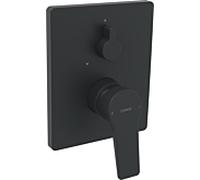 Hansa Hansabluebox twist set set 8984908333 mitigeur bain-douche à encastrer, levier complet, noir mat