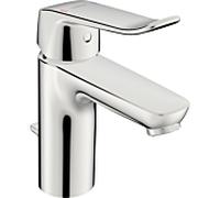 Hansa Hansacare Hansa 46012206 avec garniture de vidage, avec garniture de vidage, levier long, saillie 114 mm, chrome