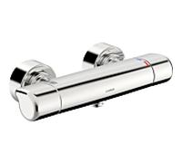 Robinet de douche Hansa Hansacare Safety, montage mural, chromé, 08707100 - 08707100