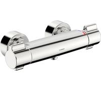 HANSA HANSAclinca Safety + robinet de douche, thermostat, chrome, 08806200