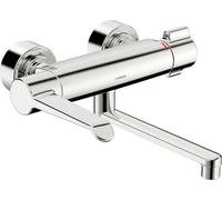 HANSA HANSAclinca Safety + robinet de lavabo, largeur 285 mm, levier de commande