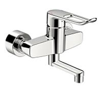 Hansa Hansaclinca Mitigeur de lavabo, saillie 177 mm, levier à arceau, chromé, 01526286 - 01526286