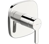 Hansa Hansadesigno Hansa Hansadesigno mitigeur de douche, avec Hansadesigno fonctionnel, chrome