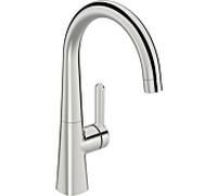 Hansa Armaturen Mitigeur de lavabo HANSADESIGNO Style 51492293 saillie 167 mm sans vidage chromé