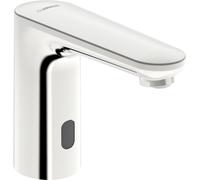 HANSA HANSAELECTRA Mitigeur de lavabo, 230/9 V, Bluetooth, saillie 123mm, chrome, 92512009